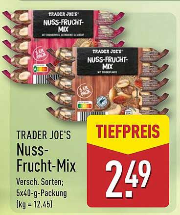 TRADER JOE'S Nuss-Frucht-Mix