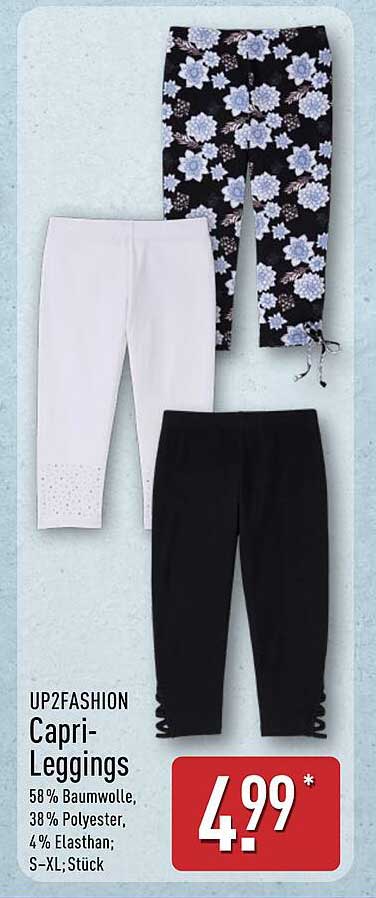 UP2FASHION Capri-Leggings 3er Set