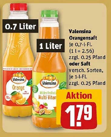 Valensina Orangensaft 1 Liter