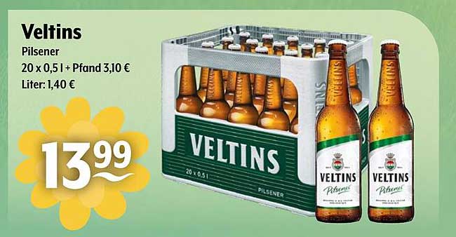 Veltins Pilsener 20 x 0,5l kasten