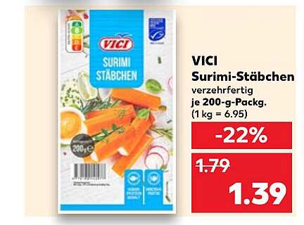 VICI Surimi-Stäbchen - 200-g-Packung
