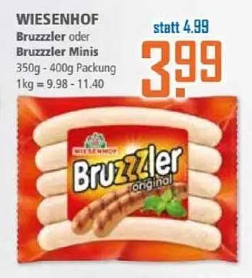 Wiesenhof Bruzzzler oder Bruzzzler Minis 350g - 400g Packung