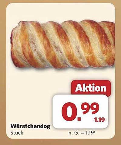 Würstchendog - frischer Genuss zum kleinen Preis