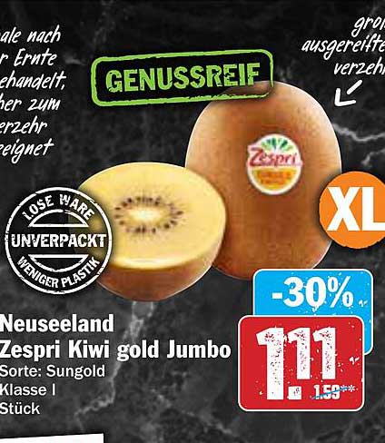 Zespri Kiwi gold Jumbo - Jetzt passend für deine Genussmomente