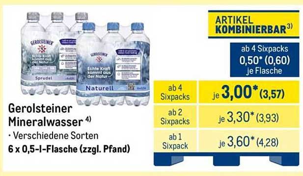 Gerolsteiner Mineralwasser