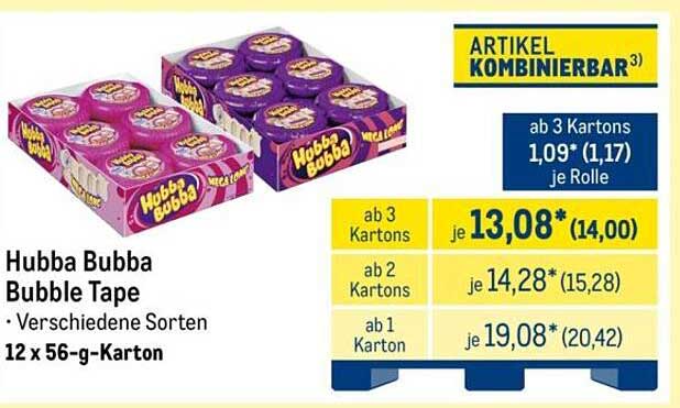Hubba Bubba Bubble Tape
