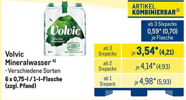 Volvic Mineralwasser