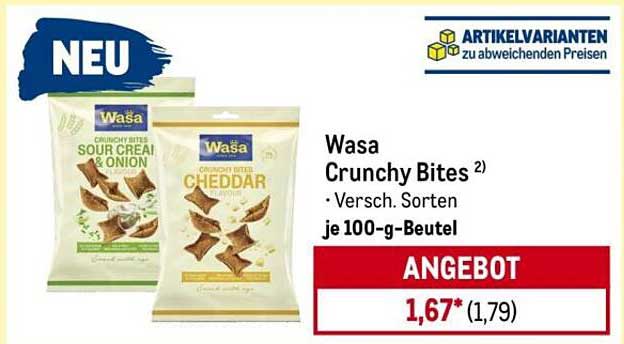 Wasa Crunchy Bites