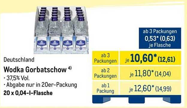 Wodka Gorbatschow 4)