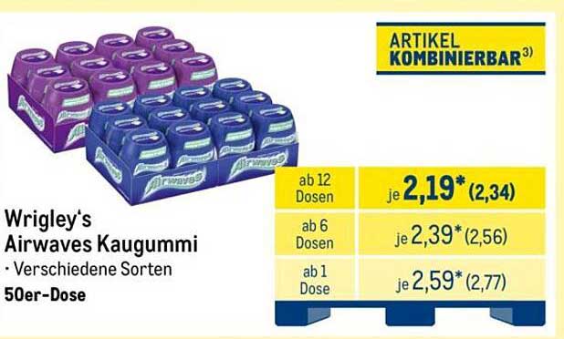 Wrigley's Airwaves Kaugummi