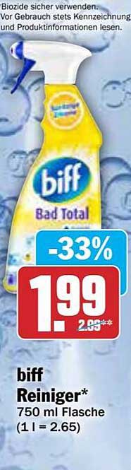 biff Bad Total Reiniger 750 ml