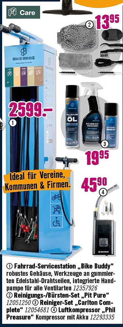 Fahrrad-Service-Station „Bike Buddy“