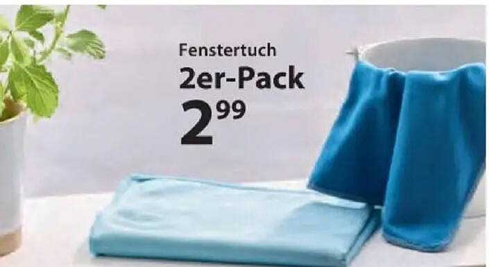 Fenstertuch 2er-Pack
