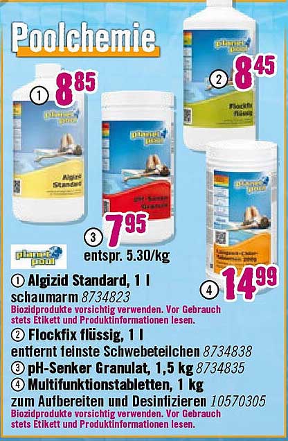 Flockfix flüssig, 1 l entfernt feinste Schwebeteilchen