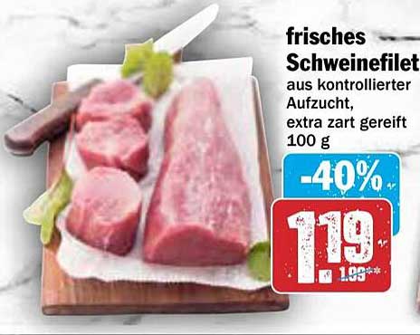 frisches Schweinefilet aus kontrollierter Aufzucht, extra zart -40%