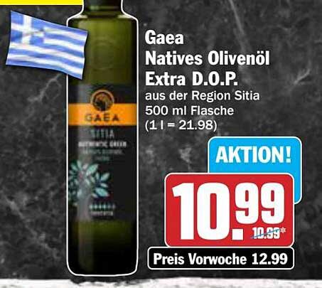 Gaea Natives Olivenöl Extra D.O.P. aus der Region Sitia 500 ml
