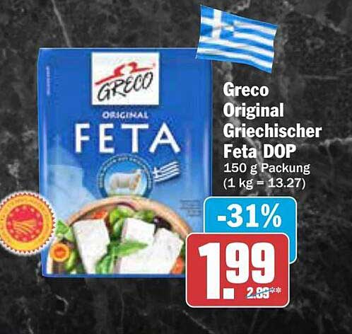 Greco Original Griechischer Feta DOP 150 g