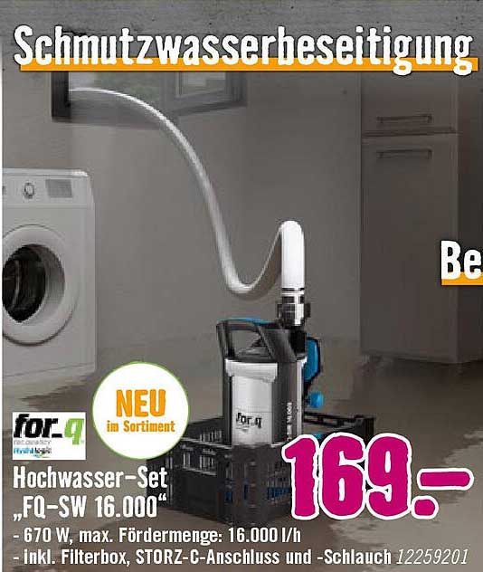 Hochwasser-Set „FQ-SW 16.000“