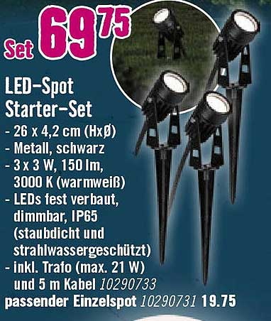 LED-Spot Starter-Set