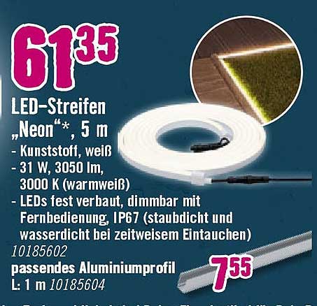 LED-Streifen "Neon"*, 5 m