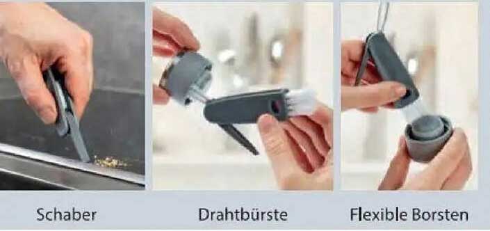 Praktische Reinigungswerkzeuge für die Küche