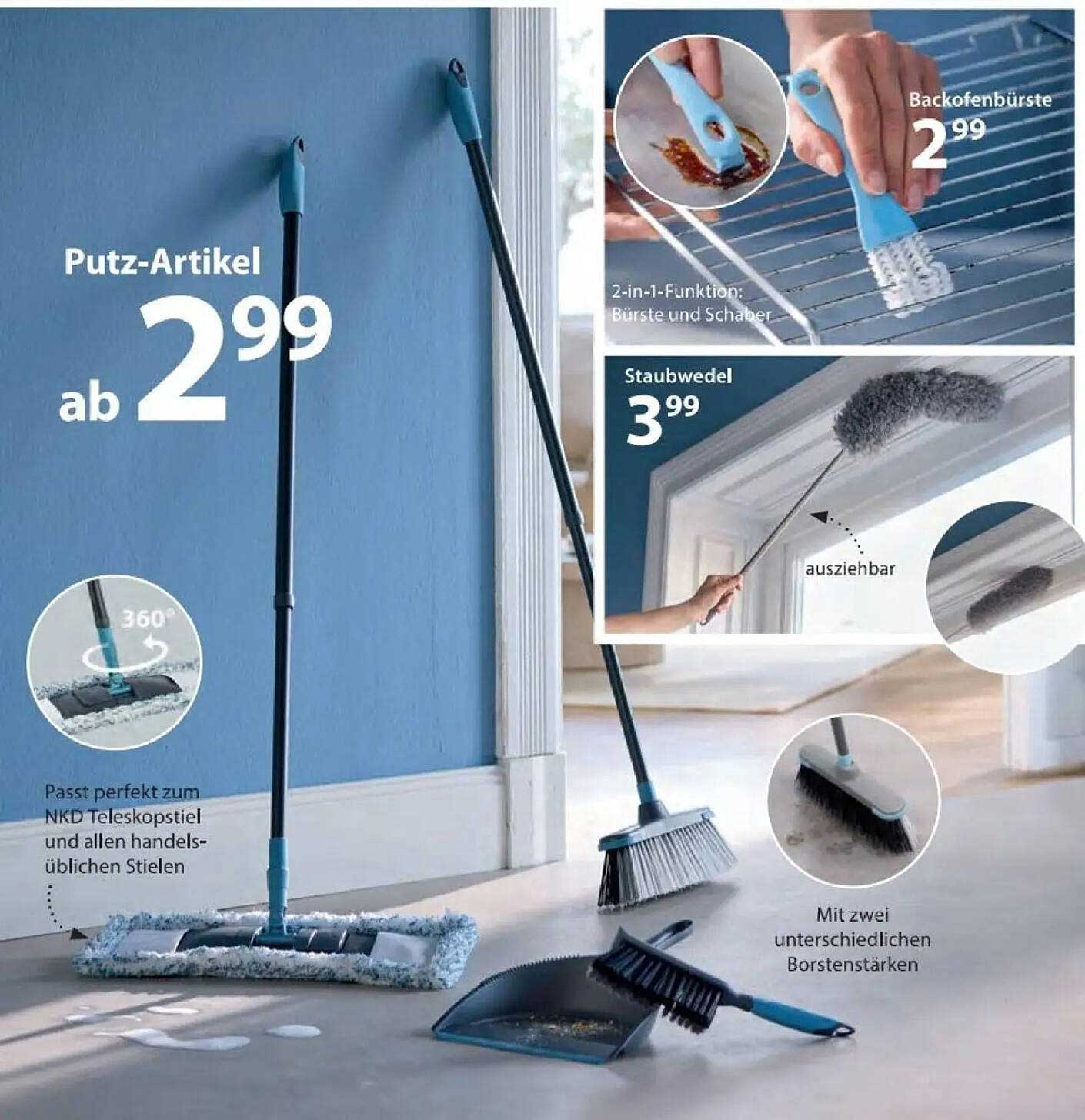 Putz-Artikel ab 2,99 €
