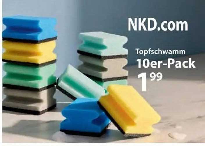 Topfschwamm 10er-Pack