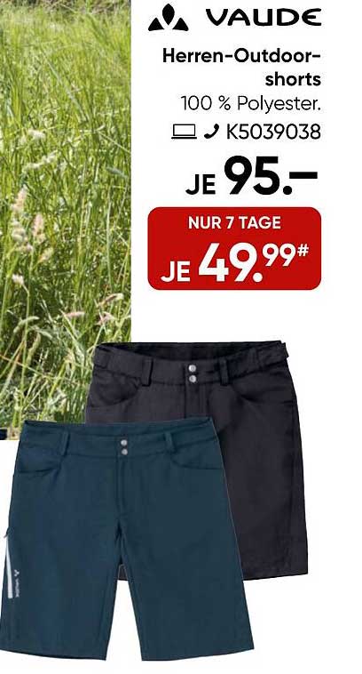 VAUDE Herren-Outdoor-Shorts