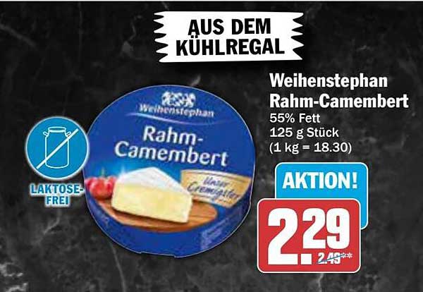 Weihenstephan Rahm-Camembert 125 g