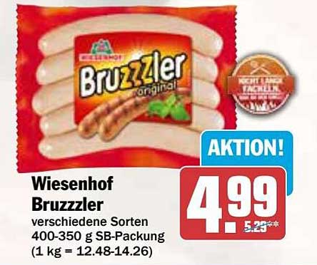 Wiesenhof Bruzzzler - verschiedene Sorten 400-350 g SB-Packung