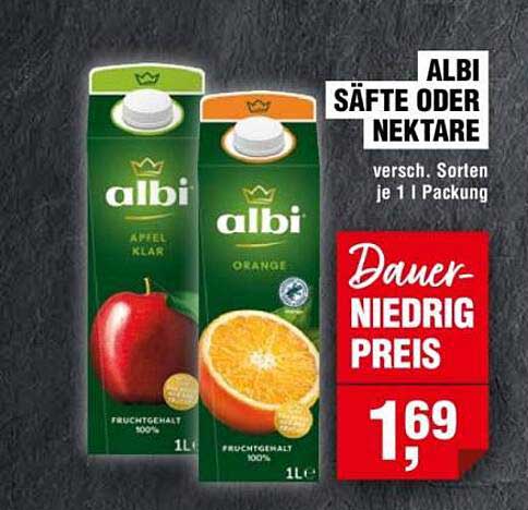 ALBI SÄFTE ODER NEKTARE
