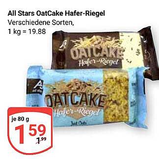 All Stars OatCake Hafer-Riegel
