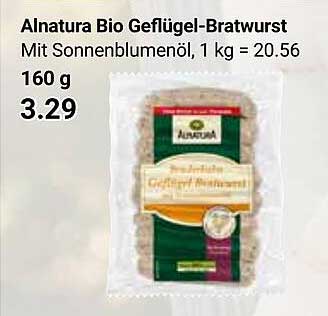 Alnatura Bio Geflügel-Bratwurst