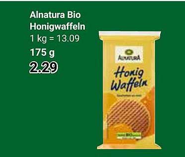Alnatura Bio Honigwaffeln