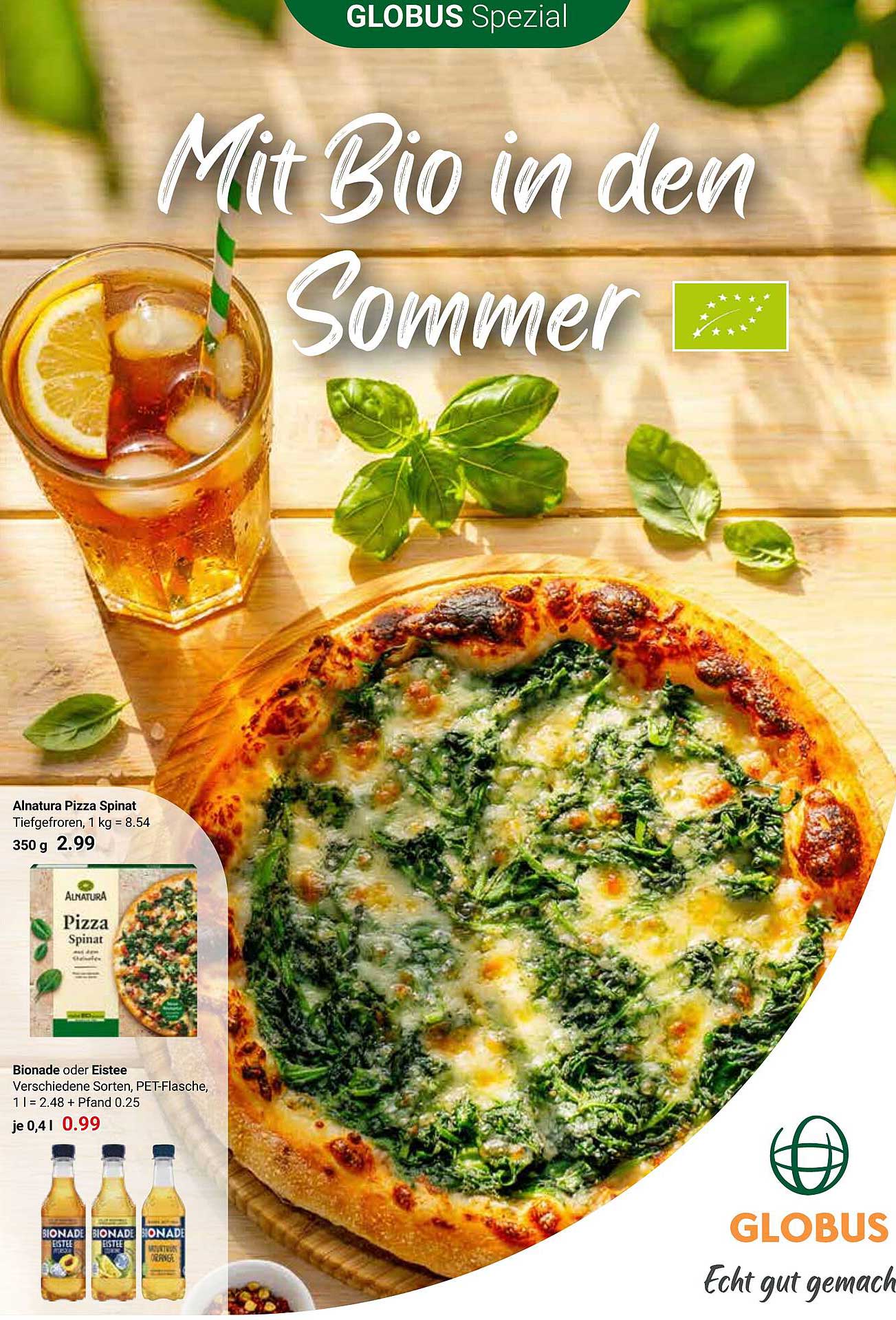Alnatura Pizza Spinat