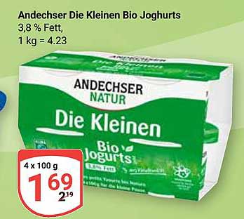 Andechser Die Kleinen Bio Joghurts