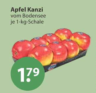 Apfel Kanzi vom Bodensee je 1-kg-Schale