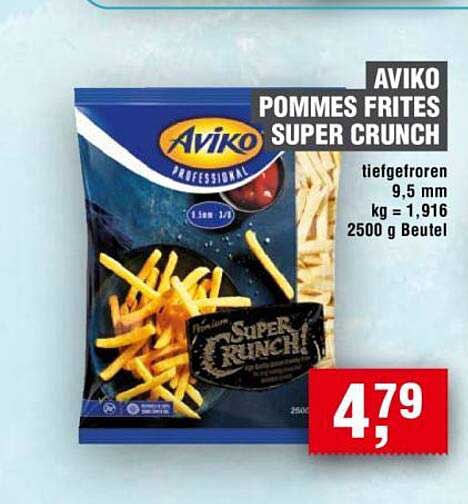 AVIKO POMMES FRITES SUPER CRUNCH