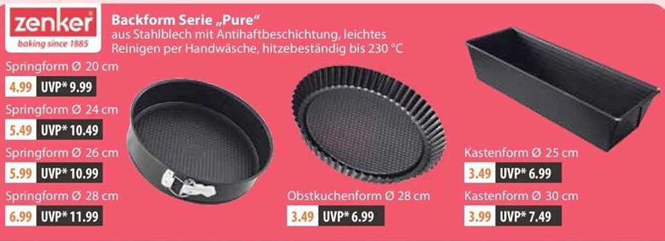 Backform Serie „Pure“