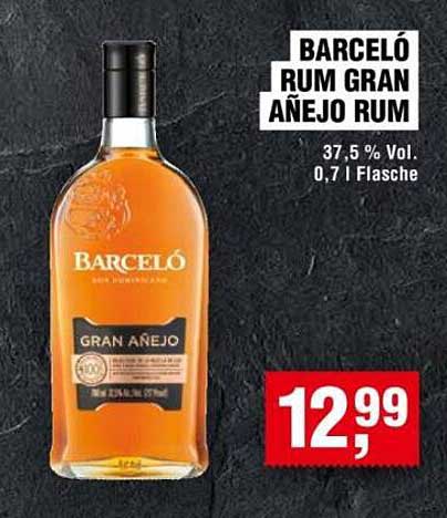 BARCELÓ RUM GRAN AÑEJO RUM