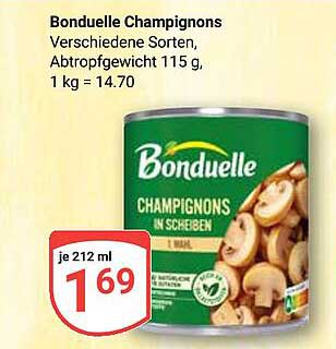 Bonduelle Champignons