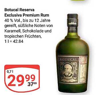 Botucal Reserva Exclusiva Premium Rum