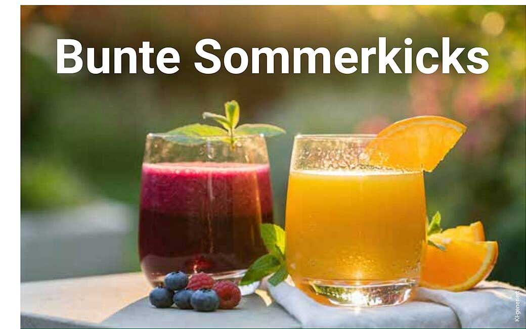 Bunte Sommerkicks