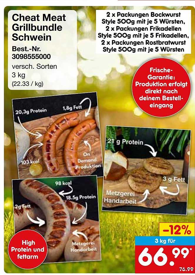 Cheat Meat Grillbundle Schwein