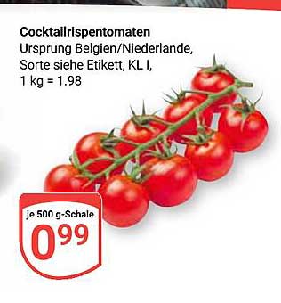 Cocktailrispentomaten