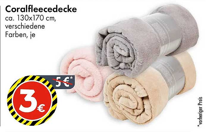 Coralfleecedecke