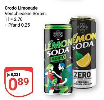 Crodo Limonade