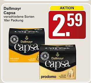 Dallmayr Capsa verschiedene Sorten 10er Packung