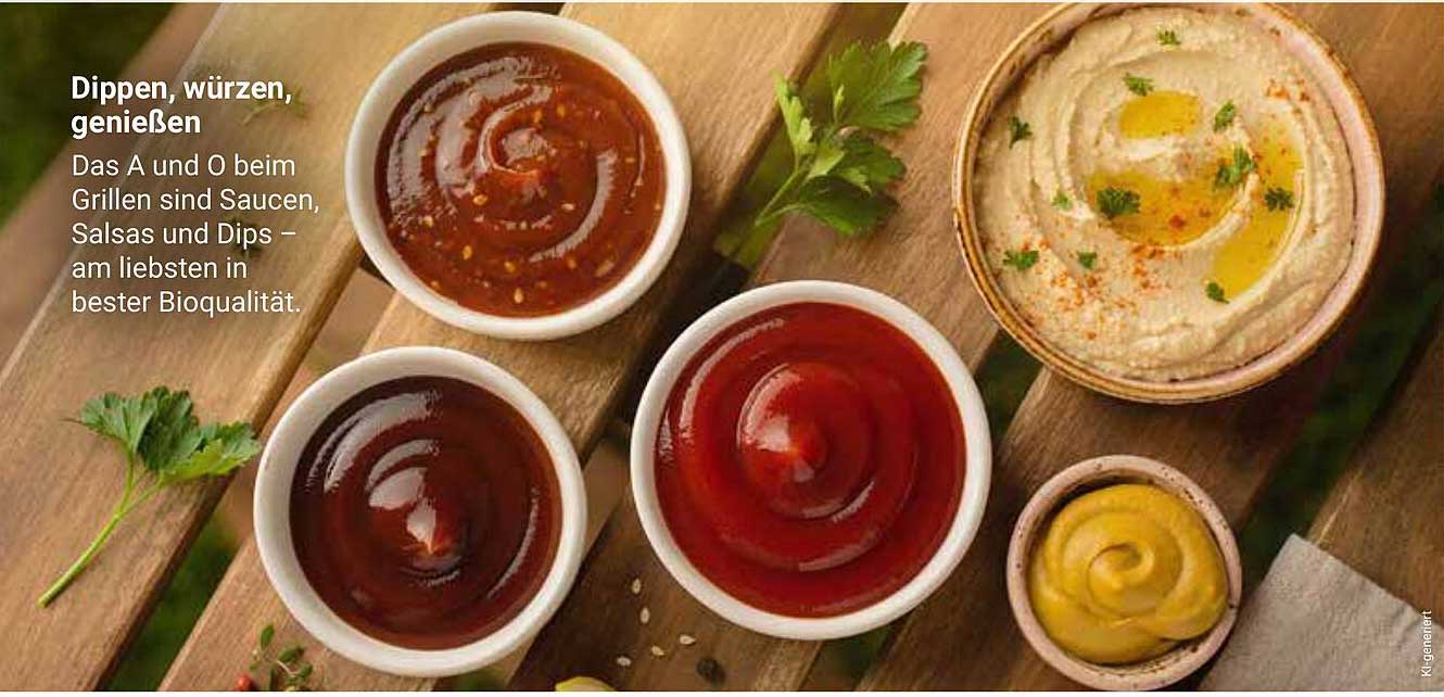 Dippen, würzen, genießen