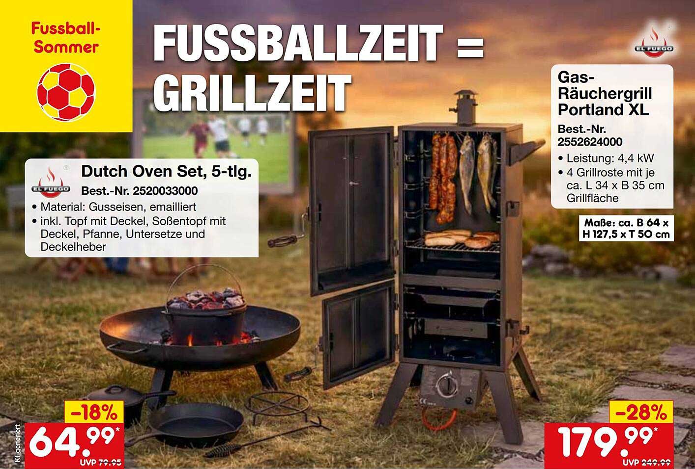 Dutch Oven Set, 5-tlg.